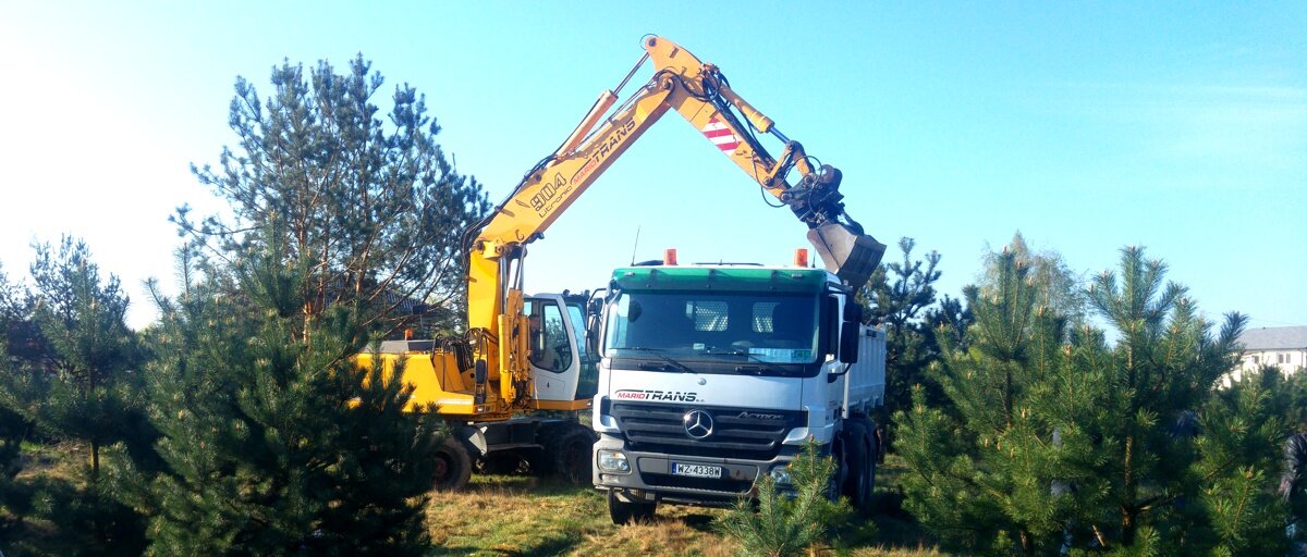 Usługi transportowe materiałów sypkich