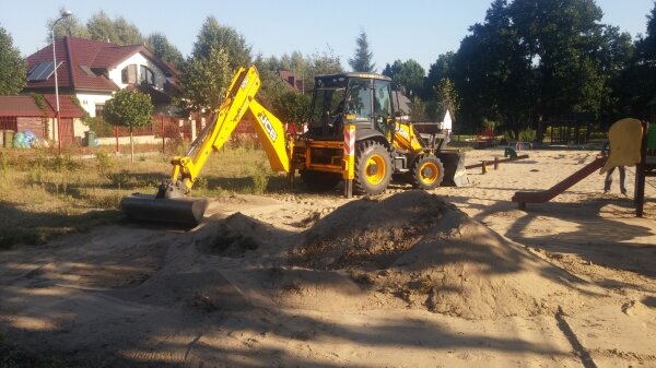 Uwardzenie parkingu